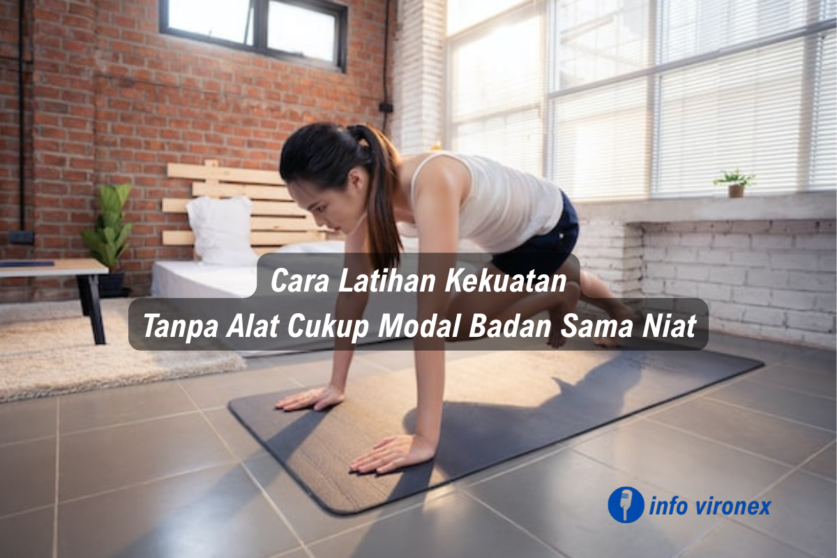 latihan push up tanpa alat di rumah