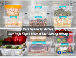 Cara Ngatur Isi Kulkas Biar Rapi, Kagak Macem Laci Barang Hilang