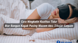 cara meningkatkan kualitas tidur